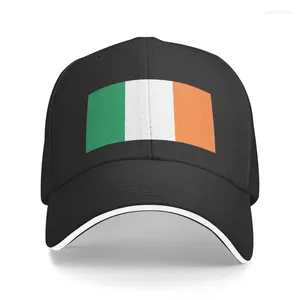 Berets Personalized Flag Of Ireland Baseball Cap Sports Men Women's Adjustable Dad Hat Summer