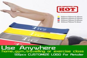 Tension Resistance Band Pilates Yoga Rubber Resistance Bands Fitness Loop rope Stretch Bands Crossfit Elastic Resistance Band Body8570879
