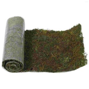 Decorative Flowers Simulated Moss Turf Micro Landscape Fake Prop Grass Pad Artificial Mat Mini Garden Decoration