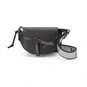 Bramkowe mini torba na siodło luksusowa skórzana jakość mężczyzn i kobiety crossbody designer bagaż bagaż na zewnątrz torebki torebki portfel 61824 Designerfashion123