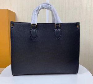 Totes Femme Leather Designers Shoulder Bags Woman Handbag Handle Lady Shopping Bag Luxury designer bag 34cm 1001