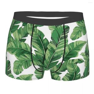 Mutande Foglia di banana Foglie tropicali Spiaggia Fresco Mutandine traspiranti Pantaloncini Boxer Slip Biancheria intima maschile Ventilare