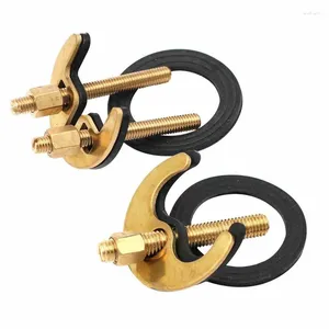 Bath Accessory Set Faucet Fixing Screw Gasket Copper Single And Double Lock Plate Kitchen Cold Hole Accessories