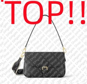 علبة Satchel. M46583 Diane Baguette Designer Handbag حقيبة اليد محفظة Crossbody Top Handle Bag Empreinte Leather