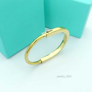 designer bracelet U shaped lock bangle fashion gold jewelry silver diamond bracelets cuff bangles mens jewelrys designers for party Valentine's Day gift