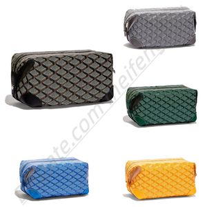 Espelho Qualidade Genuíno Couro Cruz Corpo Sacos Cosméticos Luxo Designer Zipper Higiene Pessoal 25 Maquiagem Ombro Embreagem Totes Mulheres Mens Hobo Vanity Travel Hand Bag