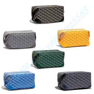 Moda lazer zíper Higiene Pessoal 25 Ombro Sacos de Cosméticos Designer de Luxo Cruz Corpo Embreagem Totes Mulheres Maquiagem Bolsa Vaidade Mens Genuíno Bolsa De Viagem De Couro