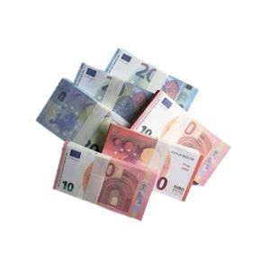 Partys Supplies counterfeit money Fake Money Euro Banknote 5 10 20 50 100 Dollar Euros Realistic Toy Bar Props Copy Currency Movie Money Faux-billets