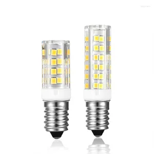 Lampa 4W 52LLDS 6W 76LED 220V Bombillas Lekka żarówka kukurydziana SMD2835 Kryształowy żyrandol zastępuje halogen