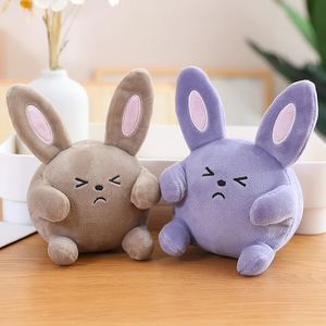 Easte Rabbit Doll Cuter decompression Plush Dolls Toy Rabbit Children Squeeze Plush Toy Vent Decpression Ball Gift