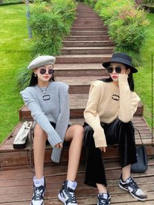 Tide Top Channel Luxury Women Women Switters Designer Design Classical Clothing Hoodie Counter Pad Sweater متماسكة