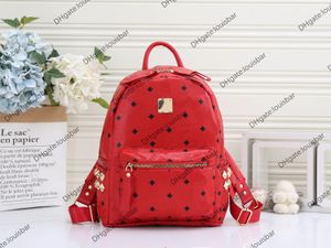 MC Backpack skórzana torba na ramię Crossbody Designer Schoolbag Duża pojemność Kobiety Back Good Pack Clutch MCM1688 Torby torebki torebki szkolne McMly