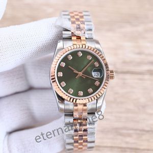 Luxery Watch Womens Watch 31mm 28mm Automatisk 2813 Movement Watch Diamond Rise Gold Jubilee Luminous Sapphire Waterproof Self Wind Montre de Luxe Watch Box