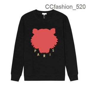 Kenzo Hoodies Sweatshirts Designer Hoody Brodery med Tiger Head Mens Pullover Womens Maglione O-hals Casual Loose Jumper Top Kenzo Cao9