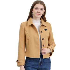 P-ra Ultra Light plus size thin pressed cotton women's Fall/Winter slim-fit short wool down jacket Warm pressed cotton coat for women's external warmth