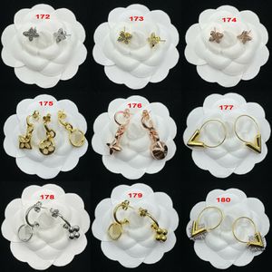 Orecchini con lettera V per orecchini a bottone da donna, donna, ragazza, design, micro intarsi, orecchino di cristallo, regalo di San Valentino, gioielli di fidanzamento per accessori per la sposa ZUHE 22