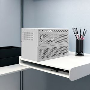 Chassis NAS a 12 alloggiamenti Alimentatore ATX di grandi dimensioni Server di archiviazione PCIe a tutta altezza MATX Memoria condivisa LAN