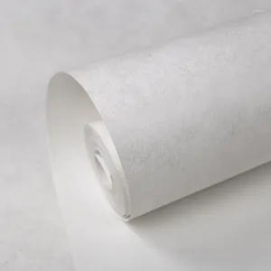 Wallpapers americano simples não tecido cimento papel de parede quarto sala de estar sofá fundo puro branco papel de pared industrial