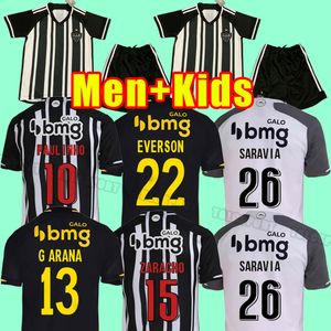 2023 2024 Atletico Mineiro Soccer Jerseys Manto da Massa 23 24 Fred Cazares Otero Moura Elias Robinho Valdivia Adilson Football Shirt Girl Home Away Men Kids Kids Kids Kids