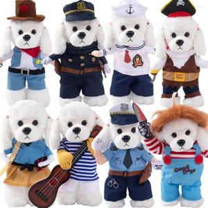 Dog Apparel Funny Pet Cosplay Clothes Novelty Puppy Halloween Costumes Sweatshirt Christmas Festival Party Outfit Dress Accessories