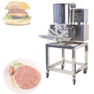 Automatic Industrial Beef Meat Hamburger Burger Frozen Chicken Nugget Jamaican Patty Machine For Sale