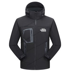 MEN Northern face oudoor hooded Polartec softshell Jacket Male Sports Windproof Waterproof Breathable winter Coats