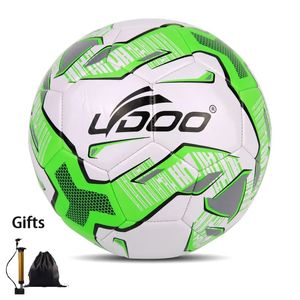 Balls Football Size 4 5 for Youth Adluts High Quality Indoor Outdoor Futsal Footballs Ball Free Bag Air Pump 231030