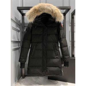 Puffer Designer Canadian Goose Mid Length Version Pufferer Down Womens Jacket Down Parkas Winter Thick Warm Coats Womens Windproof Streetwear C173