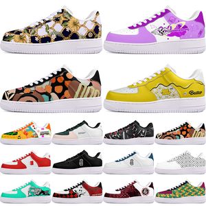 DIY shoes winter beautiful lovely autumn mens Leisure shoes one for men women platform casual sneakers Classic cartoon graffiti trainers comfortable sports 71788