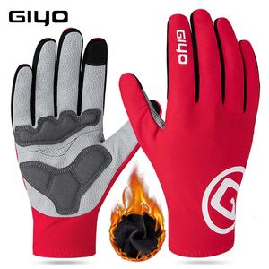 Luvas de esqui GIYO para homens mulheres inverno ciclismo velo corrida térmica equitação bicicleta ginásio mtb estrada ciclismo guantes 231030