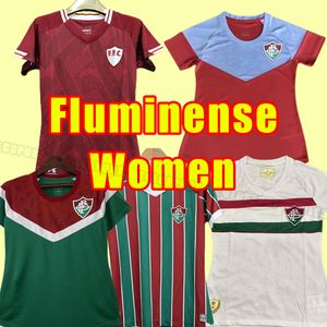 23/23 Fluminense Soccer Jerseys 2023 2024 Ganso Fred Phganso Hudson Nene Nino Henrique Rafael Moura Football Shirt Training Home Third Women Girl