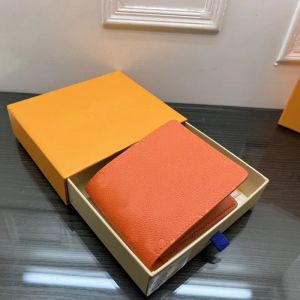 Genuine Leather Fold Wallet Designers Plaid Wallets Men Designer Purses Luxury Purse women card holder wallets Classic Pocket 5A Man Bag G-5