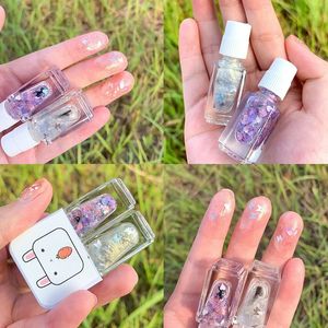 Cute Manicure Tools Nail Decoration Art Water-based Two-tone Two Bottle Set Long-lasting Portable DIY Colorful Nail Polish