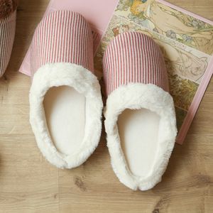 Autumn and winter warm cotton slippers soft bottom household indoor home cloth bottom silent slippers wholesale women and men