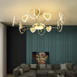 Luzes de teto modernas LED LED ILUMELAÇÃO Lâmpada de vidro de vidro Celling Light Lusteliers da sala de estar