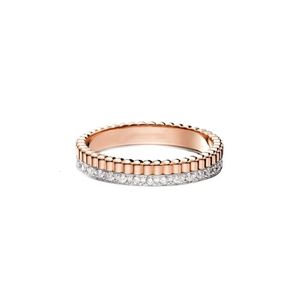 Anéis de casamento Marca Clássica 925 Sterling Silver Engrenagem Anel Amantes Direito Homens e Mulheres Marca de Luxo Presente de Aniversário Anel de Casal 231027