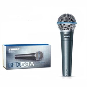 Walkie Talkie Supercardioid Dynamic Microphone Professional Wired Vocal för Singing Stage Karaoke Studio Computer Gaming 231030