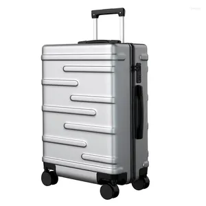 スーツケース作業用ホイール付きブリーフケーストロリー24インチユニバーサルホイールビジネス荷物