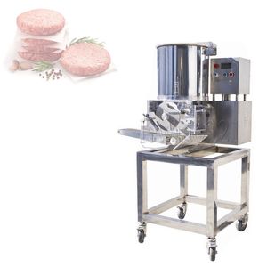 Elettrico grande completamente automatico di patate manzo hamburger tortino di carne cotolette stampaggio formatura macchina per pepite di pollo macchina