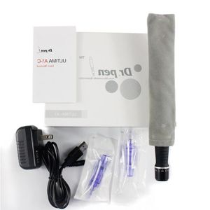 Dr Pen A1-C D Auto Microneedle System Adjustable Needle Lengths 025mm-30mm 5 Speed Electric Dermapen Stamp Uasdv