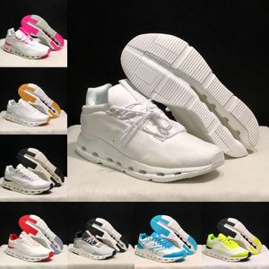 أحذية الجري السحابة للرجال مصمم نساء شكل نوفا وايت لؤلؤة × 3 cloudmonster monstermen النساء المدربين الرياضيين sneakers و cross surfer size