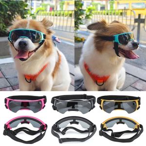 Köpek giyim yaz moda evcil hayvan gözlükleri anti-su geçirmez koruma güneş gözlüğü serin rüzgar geçirmez göz aşınma arzı