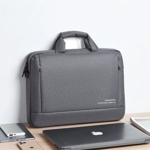 Laptop påsar Vattentät bärbarväska Fall 13 14 15 17 tum anteckningsbokväska för Air Pro 13 15 Computer Shoulder Handbag Portfölj Bag 231030