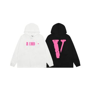 P111027 Designer heren hoody hoodies pullover sweatshirts losse trui met lange mouwen en capuchon heren hoge kwaliteit dames Tops designer V Letter Printing