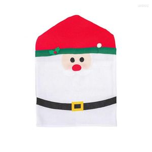 Capas de cadeira 1 PCS Capa Árvore de Natal 40/59cm Confortável Durável Eco-Friendly Alta Cor Solidez Poliéster À Prova D 'Água