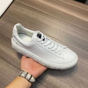 Seasehell Barock Greca Sneakers Casual Shoes White Thick Soled Greek-Key Motiv Casual Shoes Round Toe Multicolor Platform Trainers 08