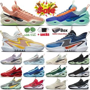 Designer Cosmic Unity EP 1 2 Basketball Shoes for Men Sneakers Yellow Royal Apricot Agate Green Glow Space Hippie Man Tenis Trainers size 40-46
