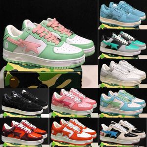 Casual Shoes Sk8 Mens Womens Sta Low ABC Camo Stars White Green Red Black Yellow Sneakers Men Women Shoes with box HIHKJ