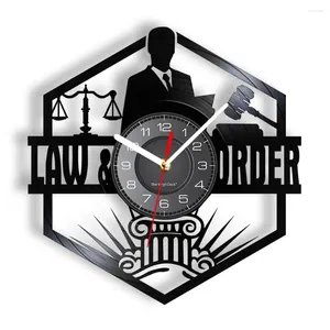 Wall Clocks Scales Of Justice Lawyer Office Courtroom Decor Attorney Clock Record Law Order Pass The Bar Gift