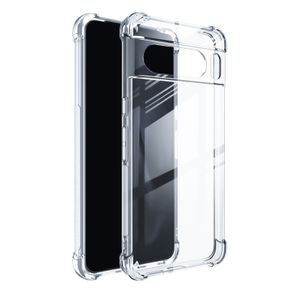Google Pixel 8 PRO 6A 7A 7 5A 5 4A 3A 6 TPU Flexible Cover Funda 용 Shockproof Slim Tonparent Clear Soft Phone Case Case